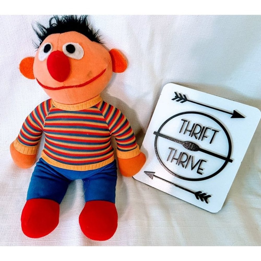 Vintage knickerbocker sesame street ernie plush